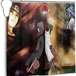 Naruto Shower Curtain Japanese Anime 3D Printing